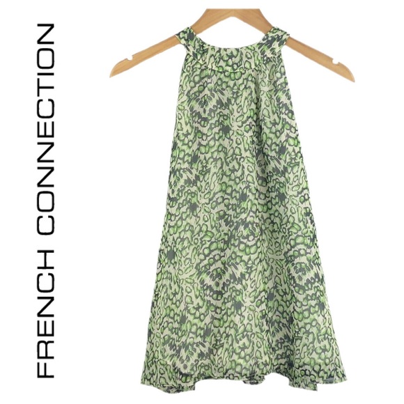 French Connection Other - FRENCH CONNECTION | Astro Green Printed Dress